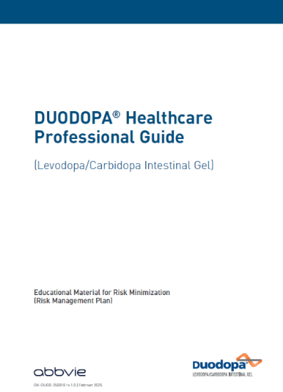 Bilde av DUODOPA Healthcare Professional Guide
